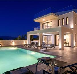 4 bedroom villa with pool & sea views, Acharavi, sleeps 8